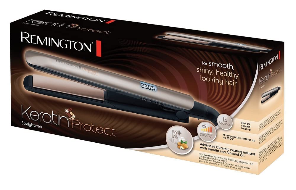 REMINGTON S8540 Keratin Protect Straightener Silver