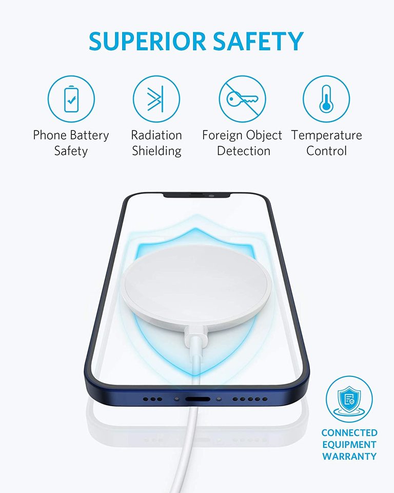 Anker PowerWave Magnetic Pad White