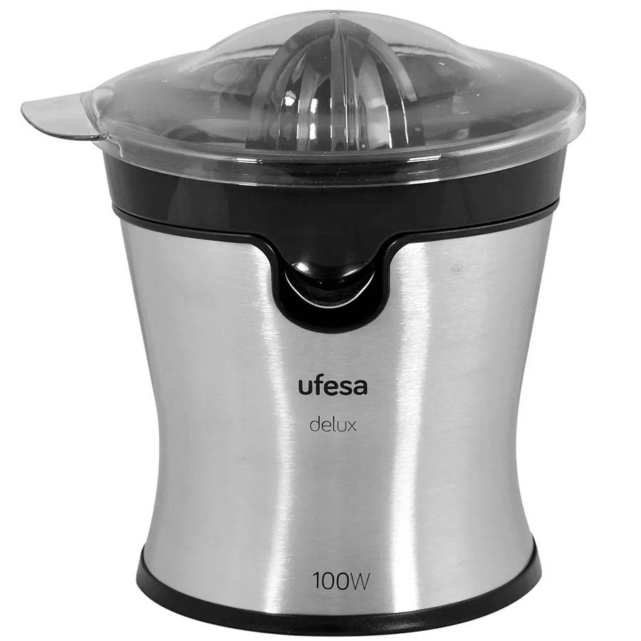 UFESA EX4945 Delux Citrus Juicer 100 W Inox 2 cones of different sizes for big and small fruits