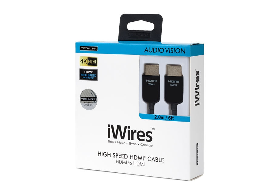 Techlink iWires HDMI to HDMI 2.0m 710202