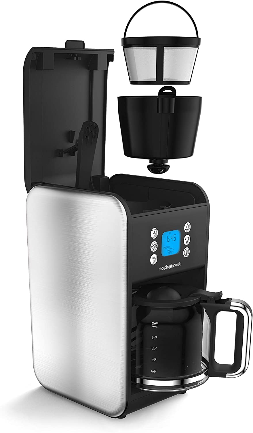 Morphy Richards 162010 Accents Filter Coffee Machine Inox
