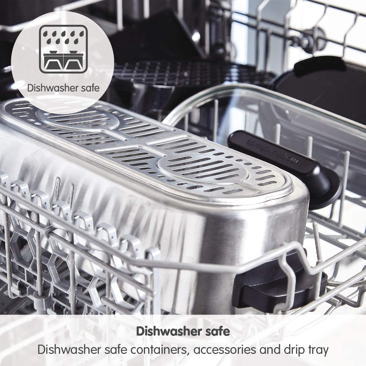 Morphy Richards 470006 Intellisteam Kitchen Food Steamer 1600W Stainless Steel