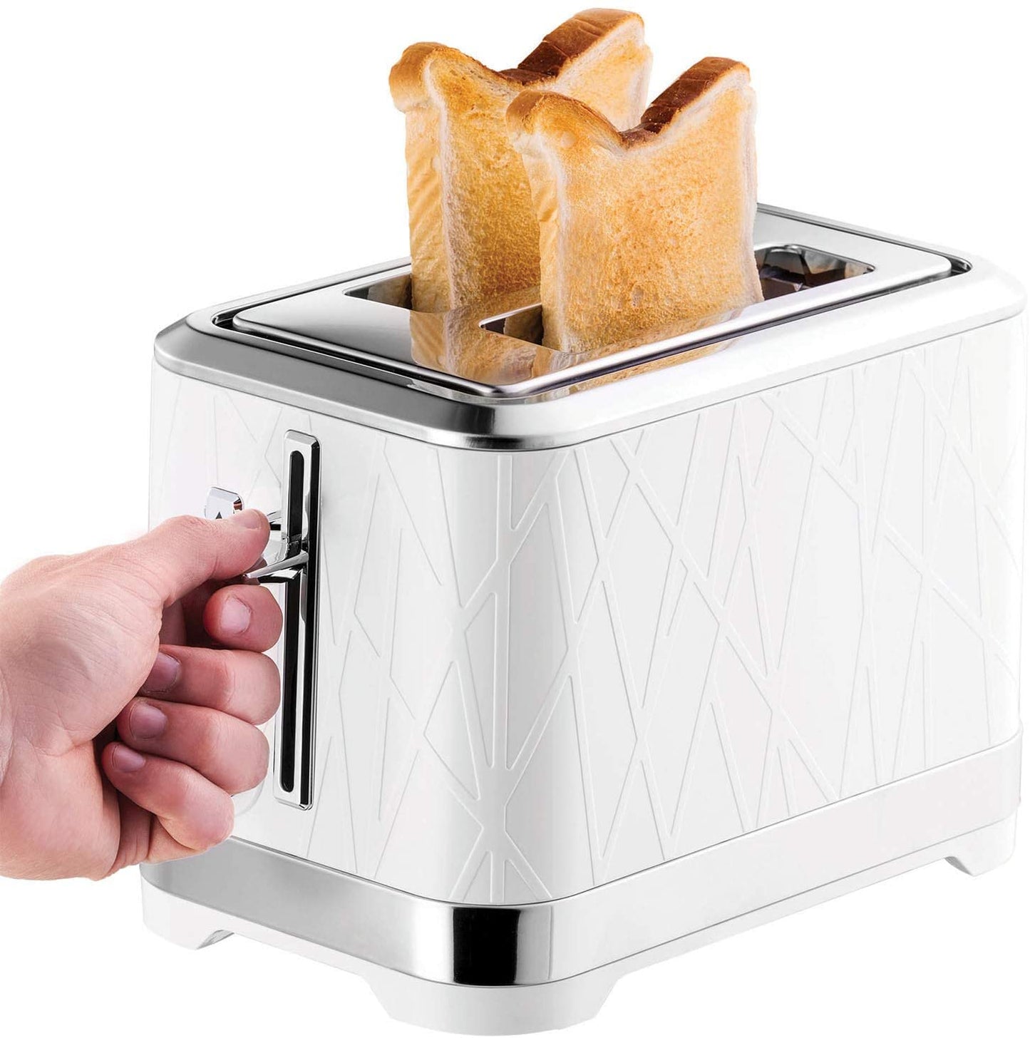 Russell Hobbs 28090 Structure 2 Slice Toaster - White