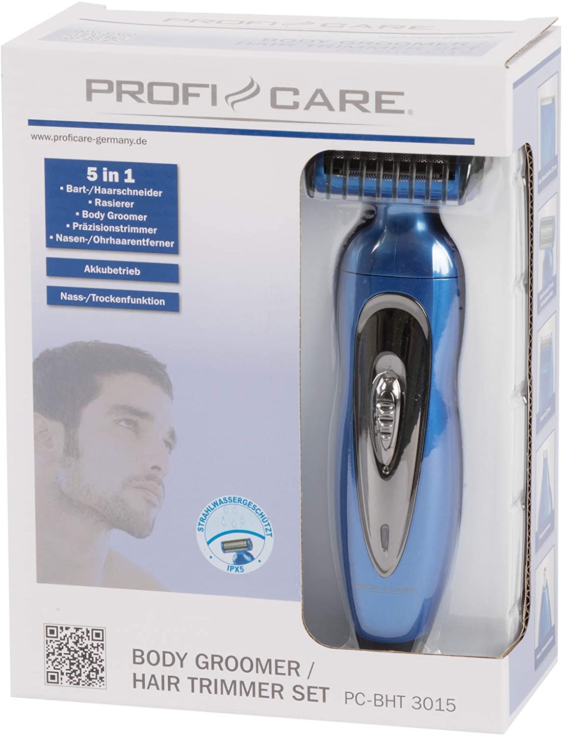 Proficare BHT3015 Body Groomer / Hair Trimmer Set