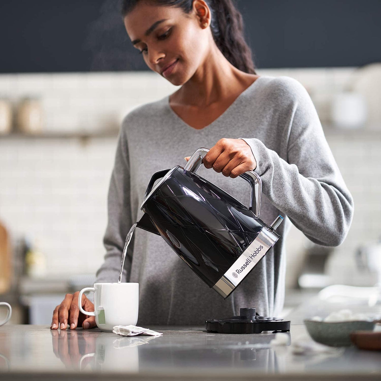 Russell Hobbs 28081 Structure Kettle 1.7L 3000W Black