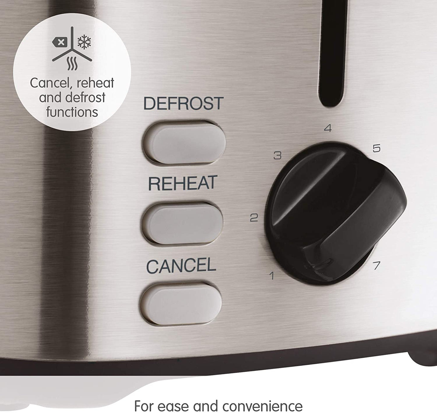 Morphy Richards 222067 Equip 2 Slice Toaster 800W Brushed