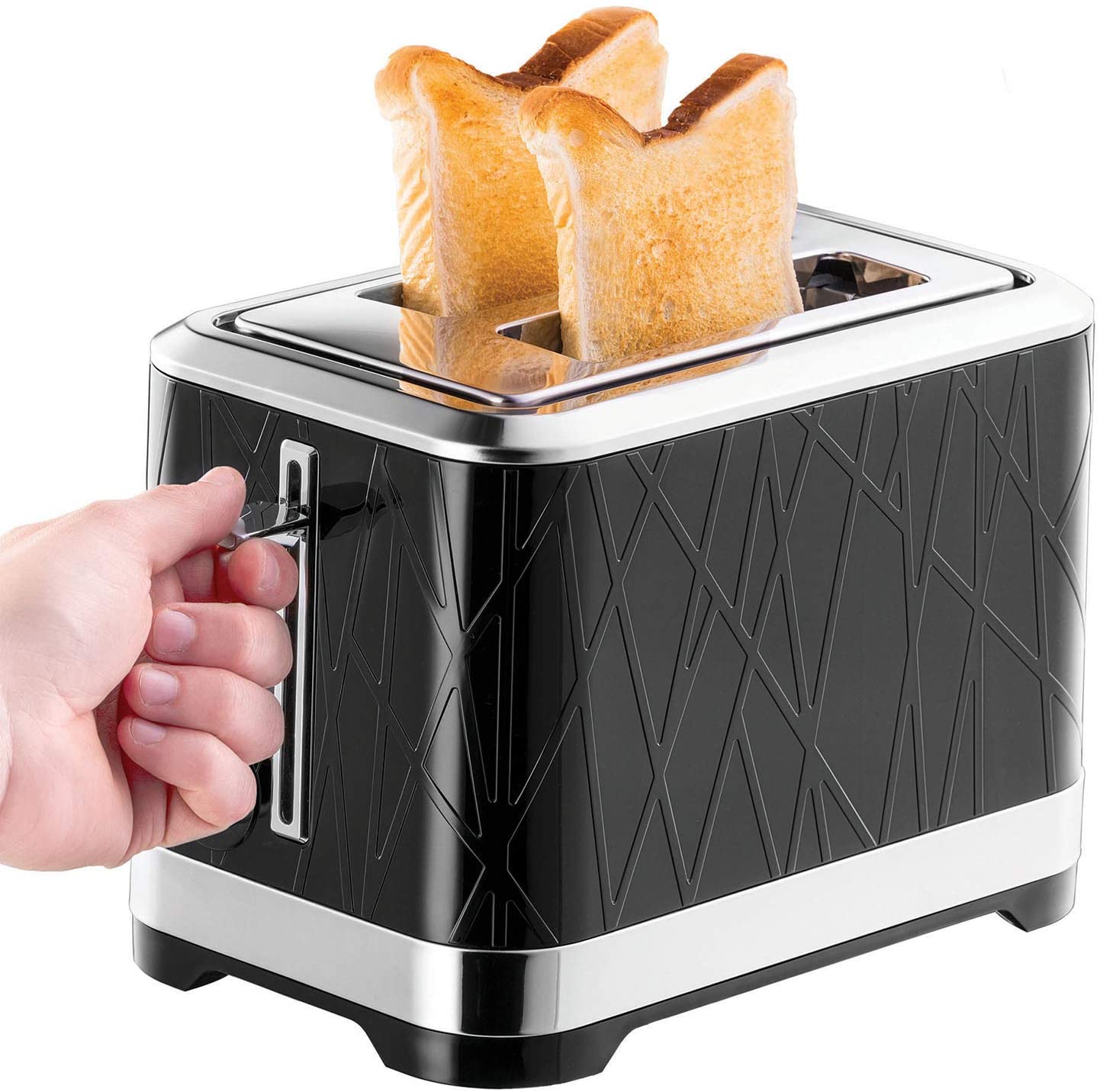 Russell Hobbs 28091 Structure 2 Slice Toaster - Black