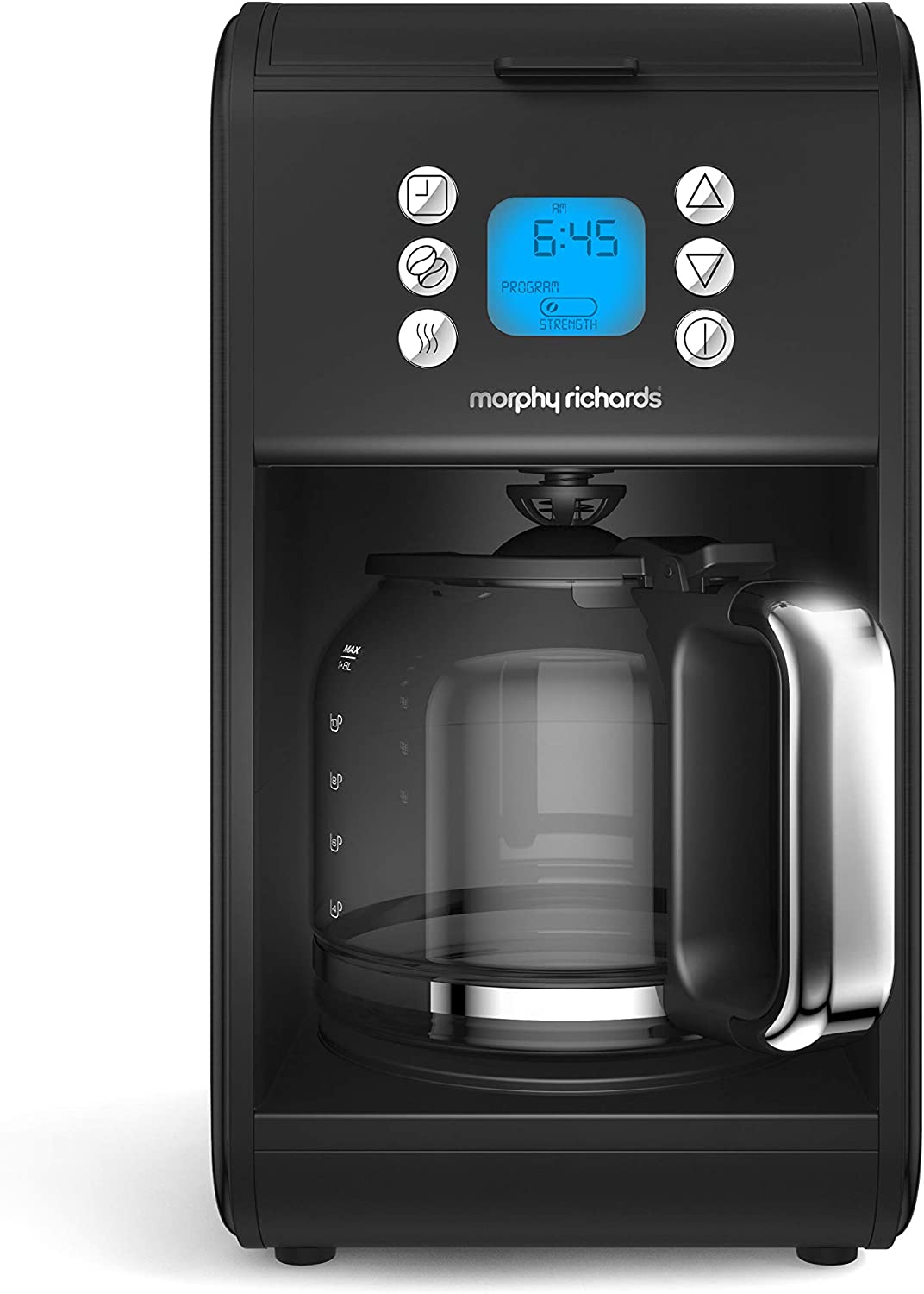Morphy Richards 162008 Accents Pour Over Filter Coffee Machine Black