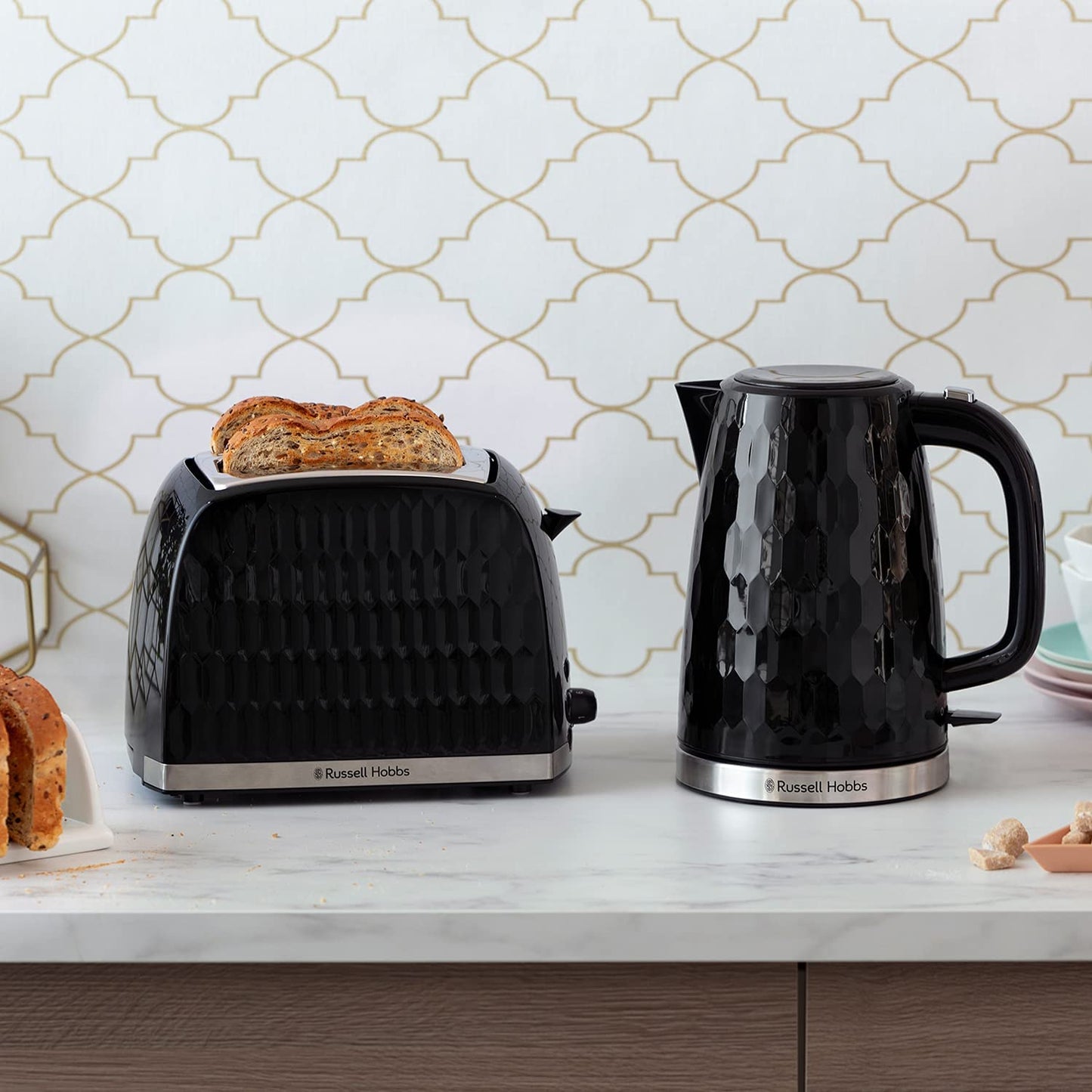 Russell Hobbs 26051 Honeycomb Kettle 1.7L 3000W Black