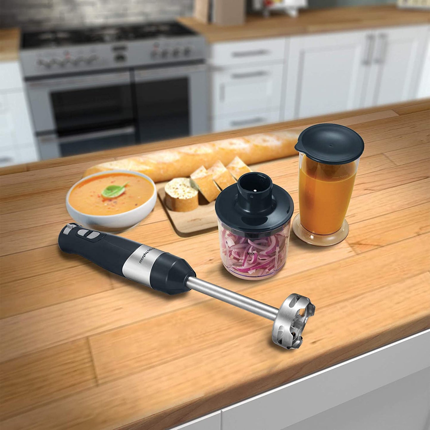 Morphy Richards 402061 Total Control Hand Blender Set 600W Grey