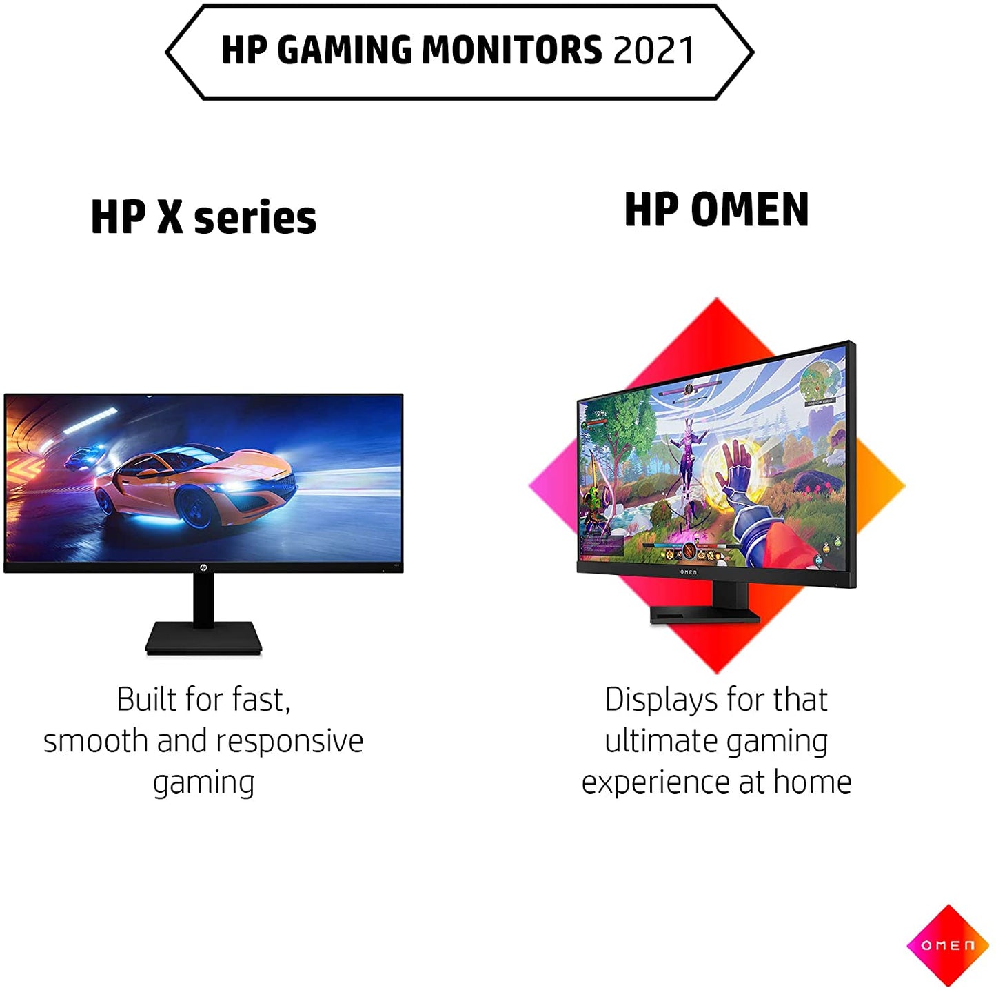HP MONITOR 27'', X27 OMEN GAMING HOME