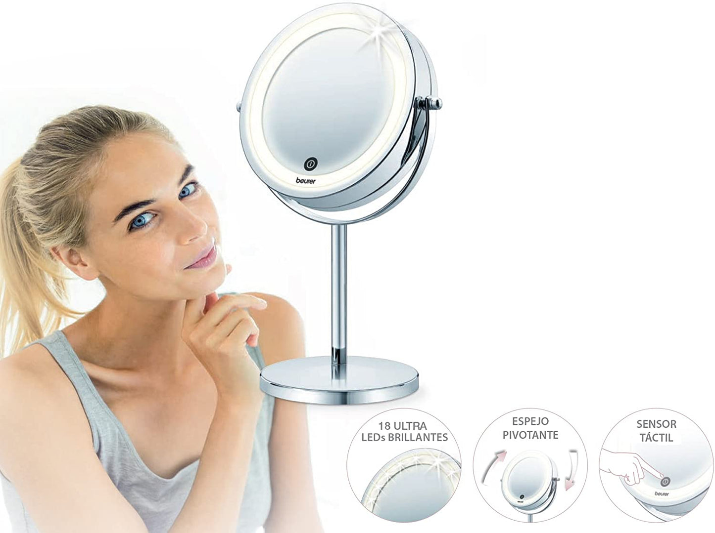 Beurer BS 55 Illuminated Cosmetics Mirror