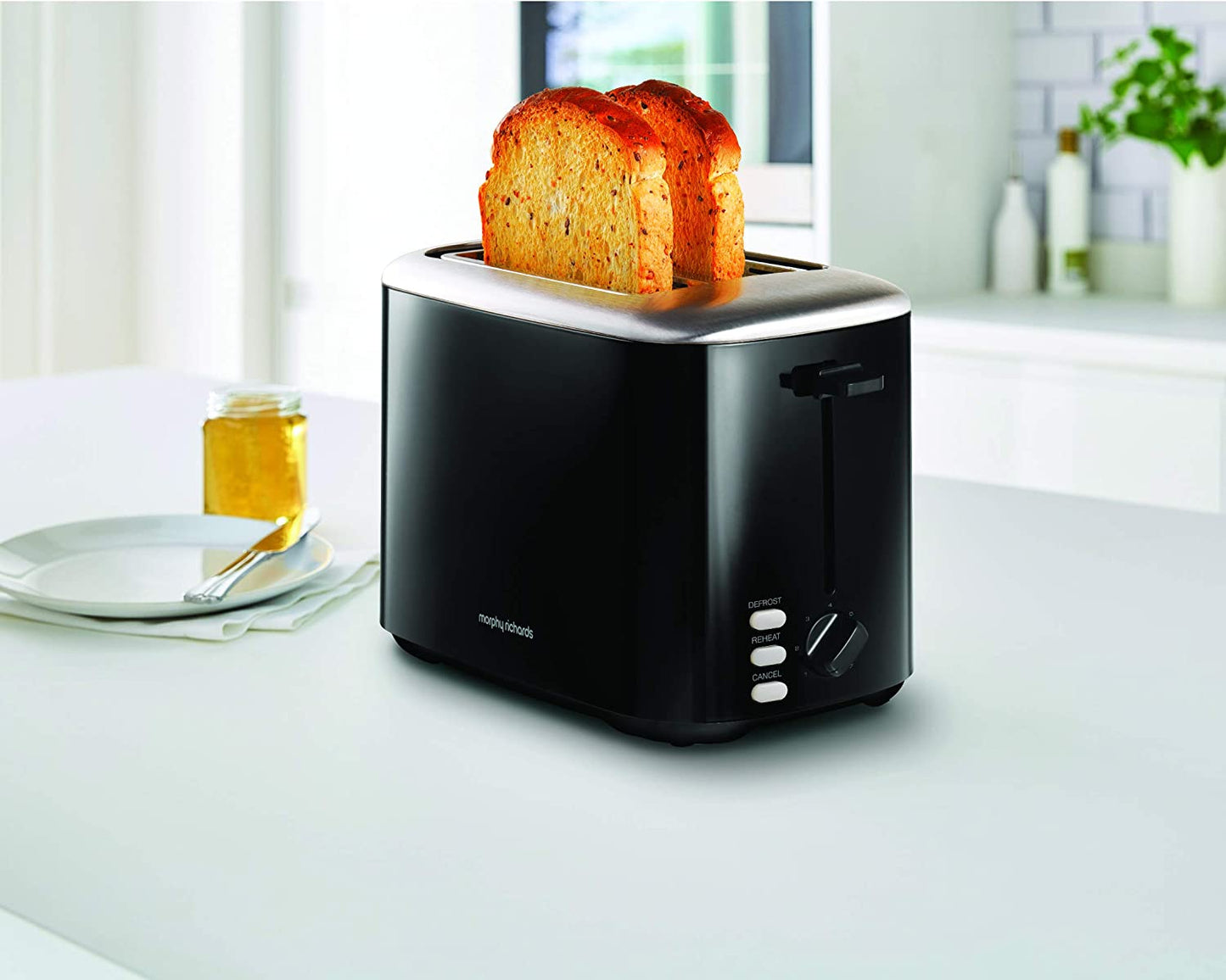Morphy Richards 222064 Equip 2 Slice Toaster 800W Black