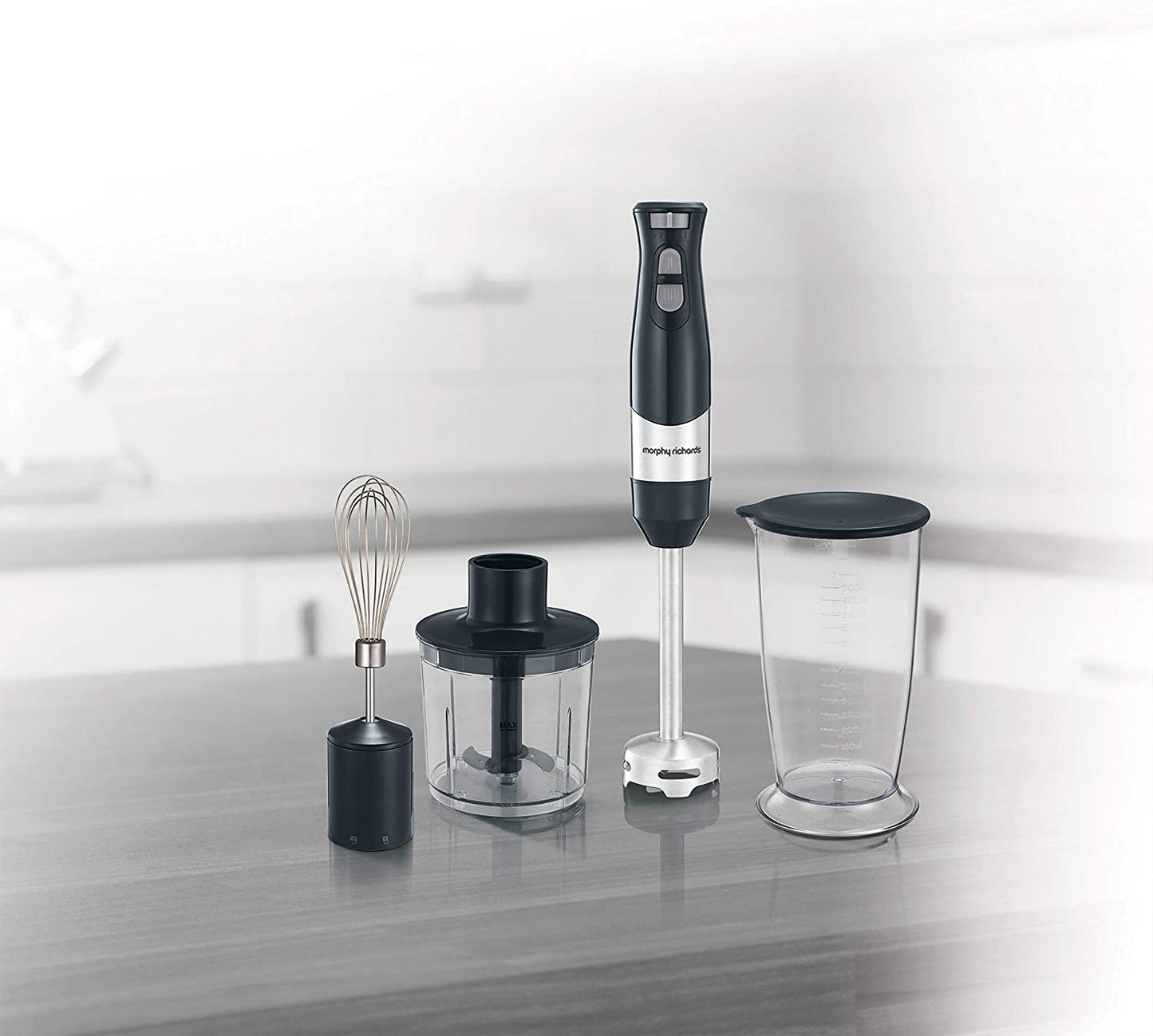 Morphy Richards 402061 Total Control Hand Blender Set 600W Grey