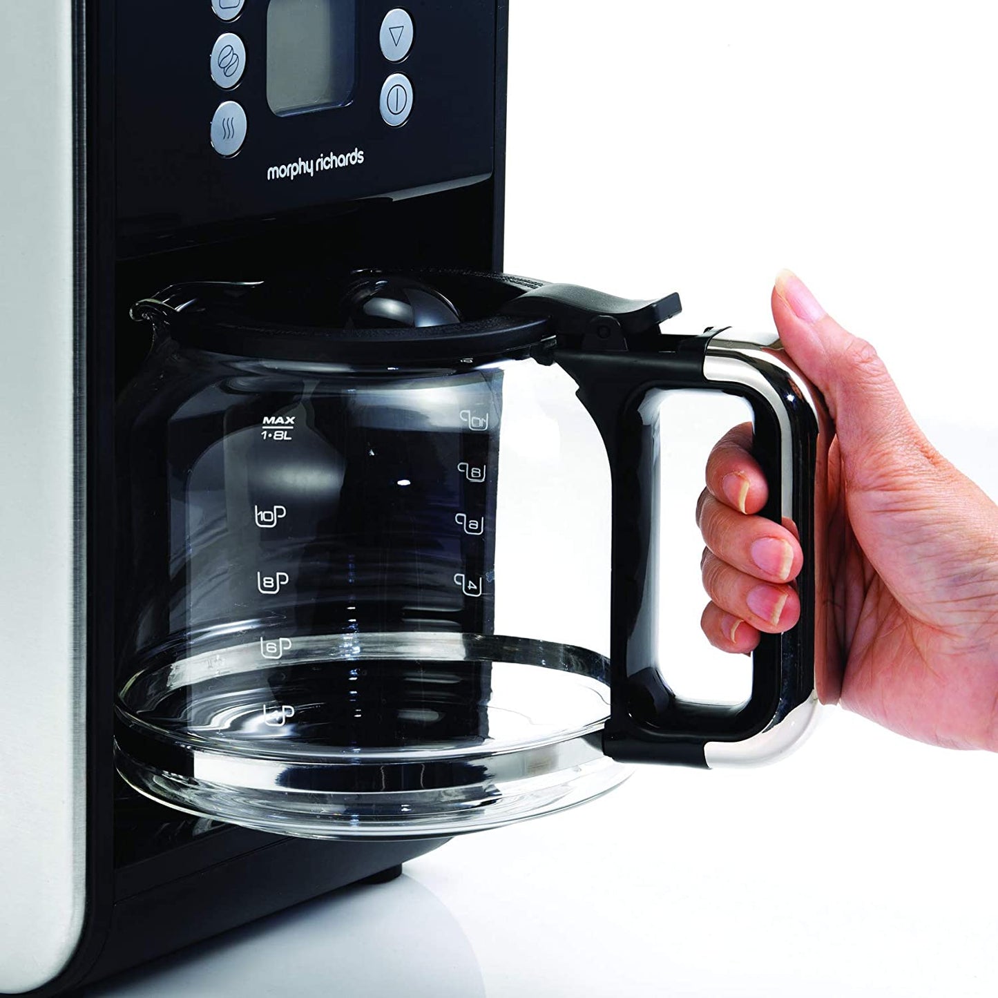 Morphy Richards 162010 Accents Filter Coffee Machine Inox