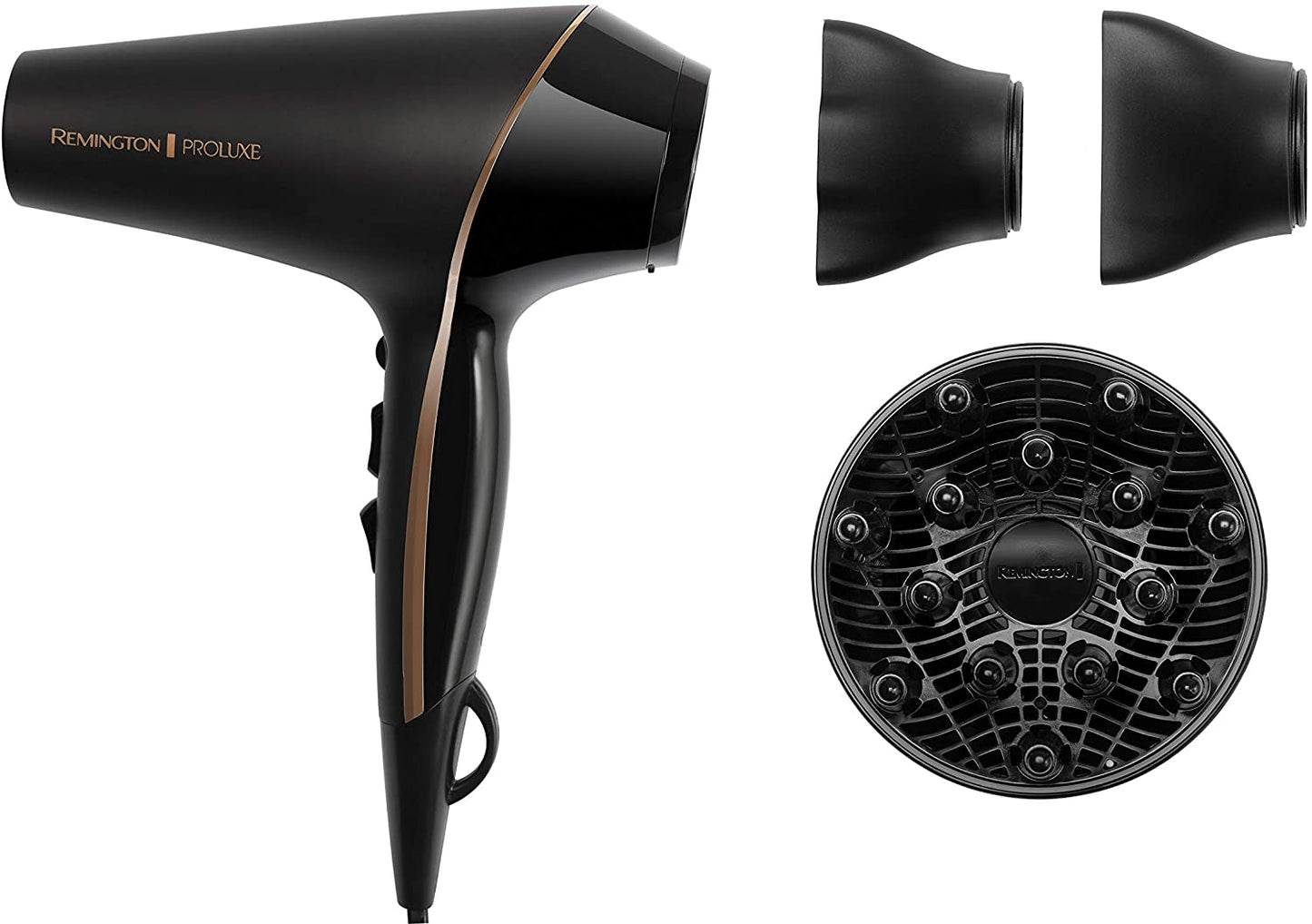 REMINGTON AC9140B Proluxe Midnight Edition Hairdryer