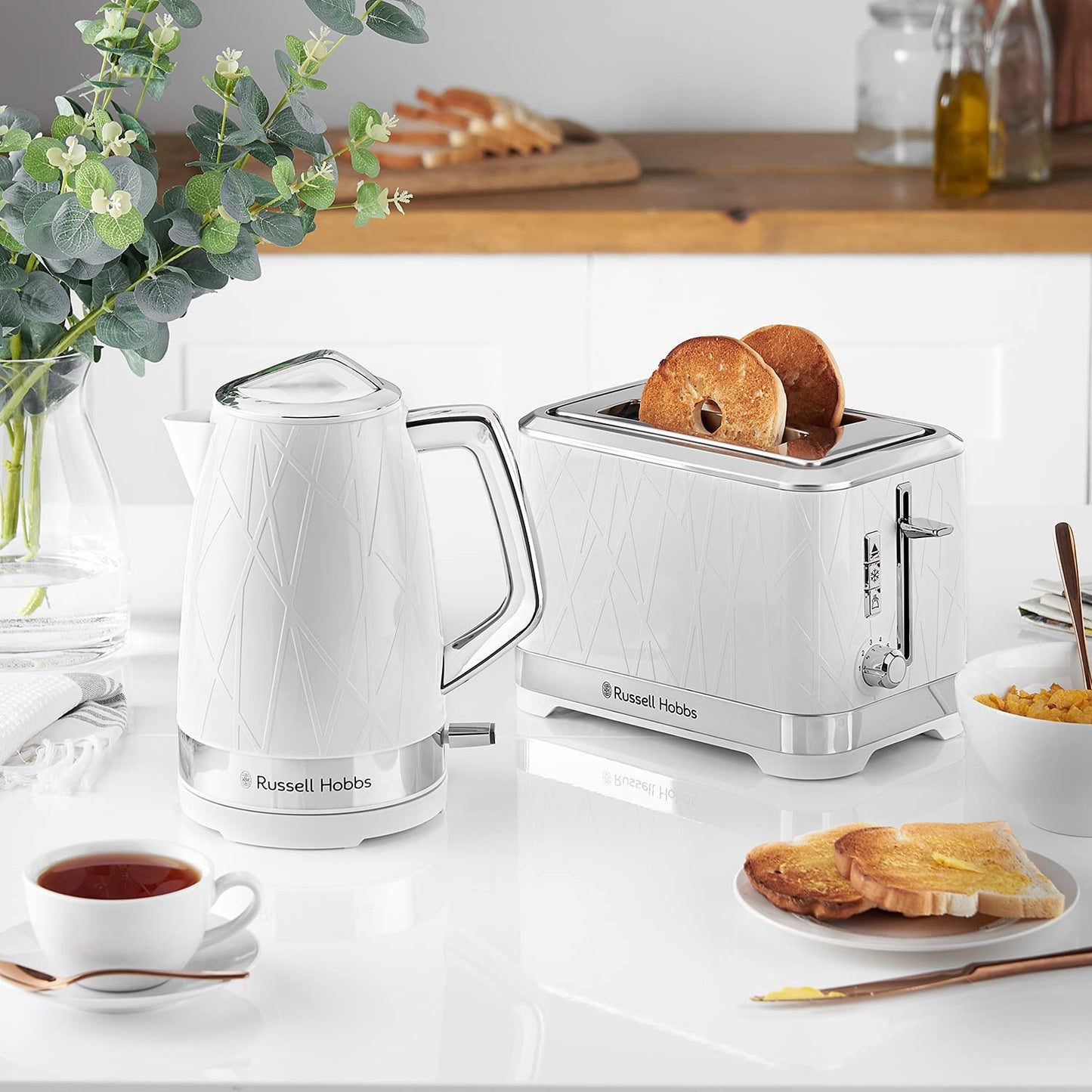 Russell Hobbs 28080 Structure Kettle 1.7L 3000W White