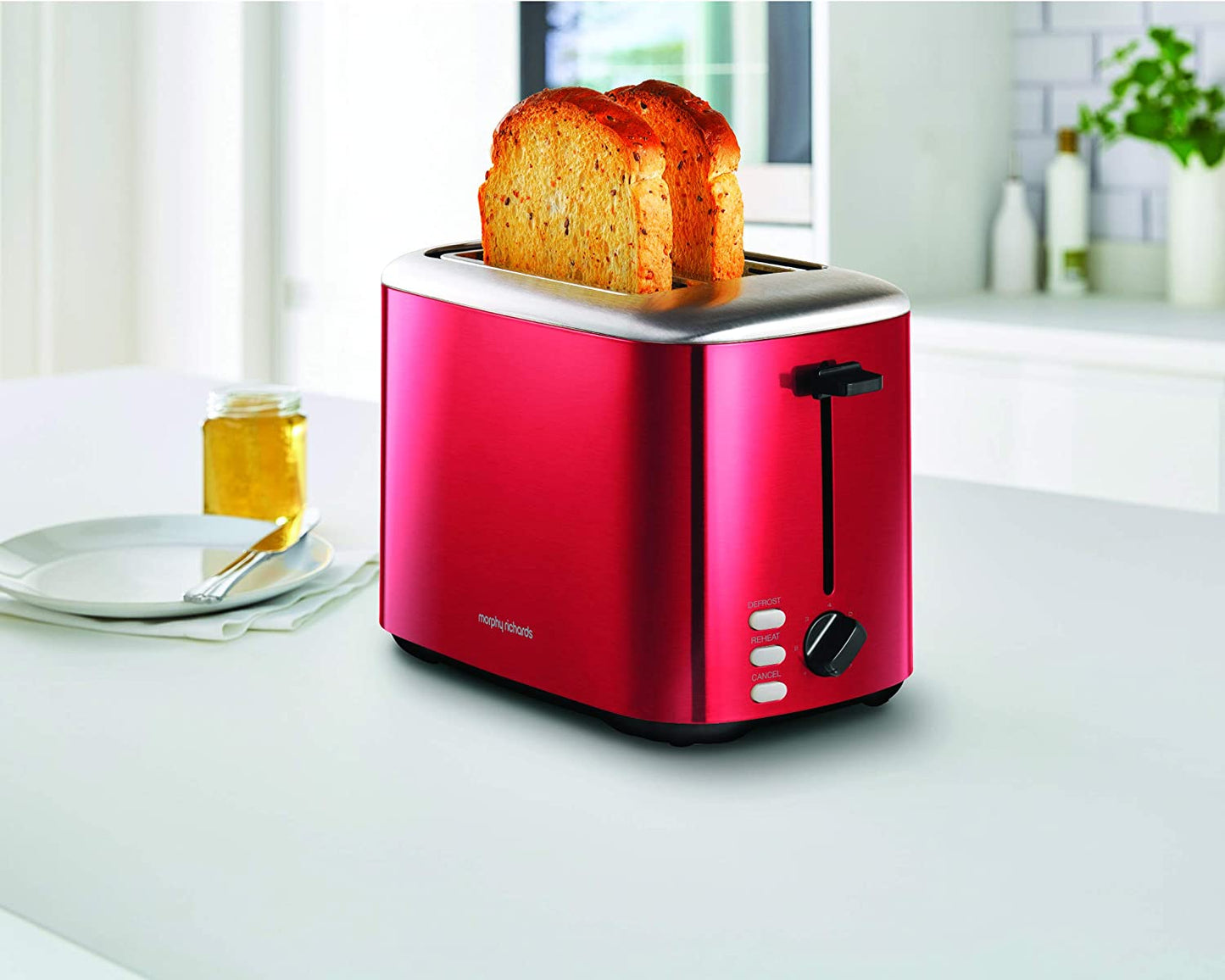 Morphy Richards 222066 Equip 2 Slice Toaster 800W Red