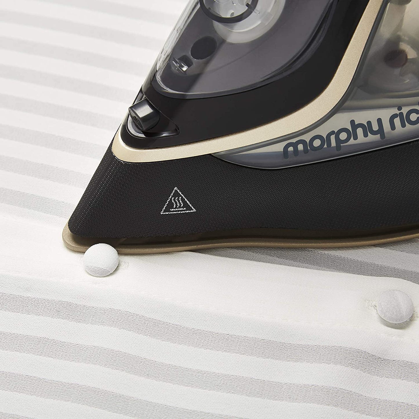 Morphy Richards 300302 Steam Iron Crystal Clear Water Tank 2400W Gold