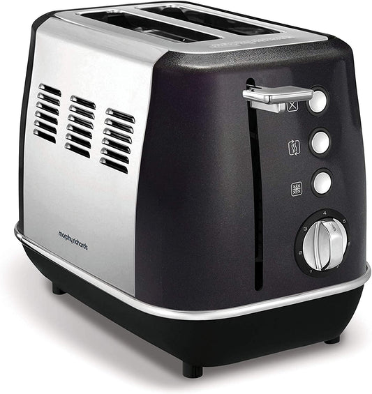 Morphy Richards 224405 Evoke 2 Slice Toaster 850W Black
