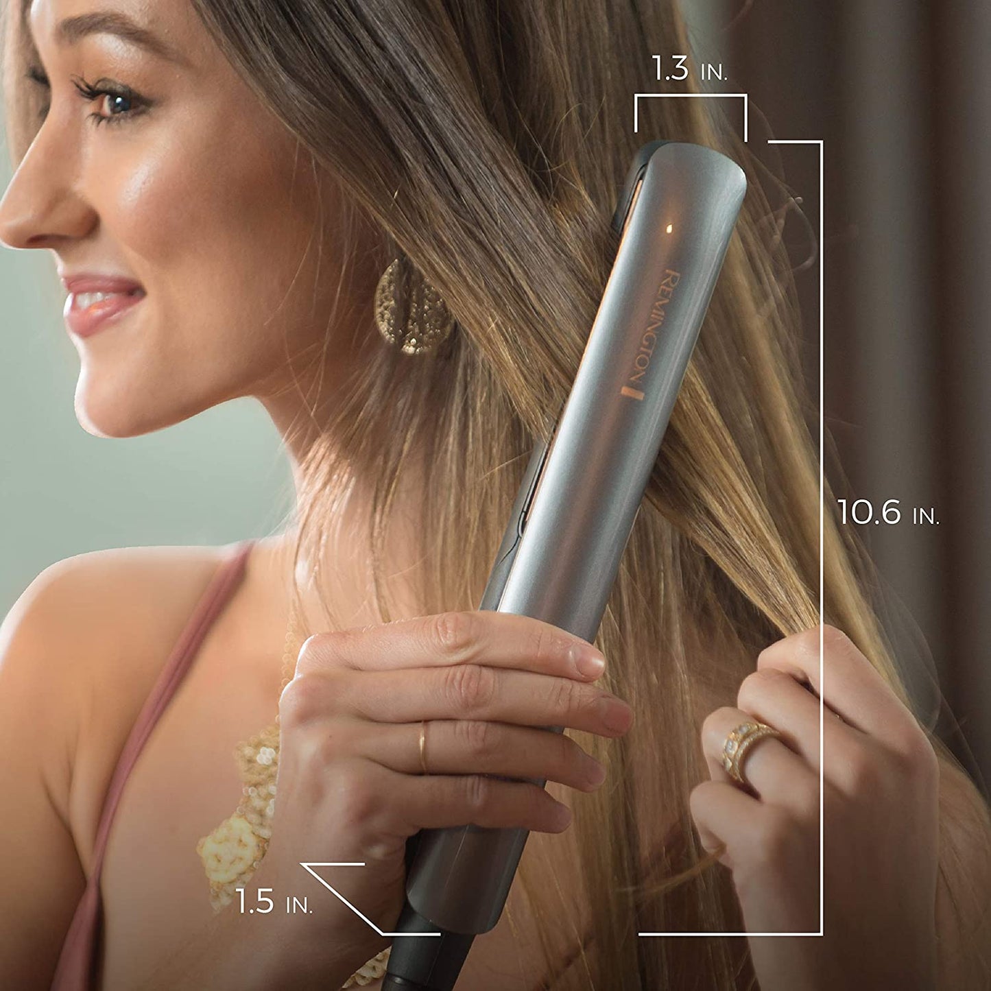 REMINGTON S8598 Keratin Protect Intelligent Straightener Silver