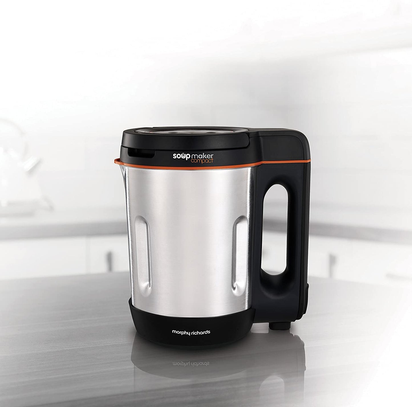 Morphy Richards 501021 Compact Soup Maker 900W Brushed Stainless Steel