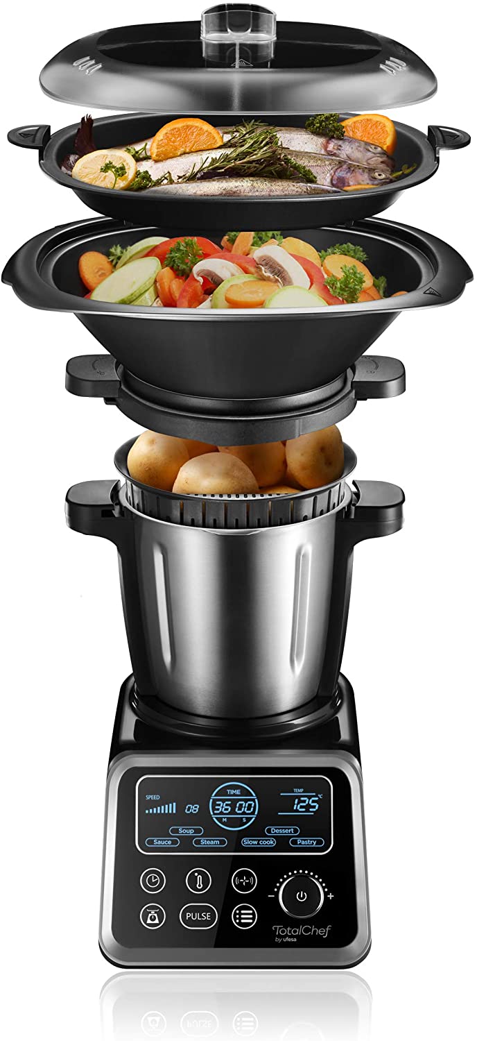 UFESA Total Chef RK5 Kitchen Robot 1700W 3.5 Liter Jug Capacity Multifunction Kitchen Robot