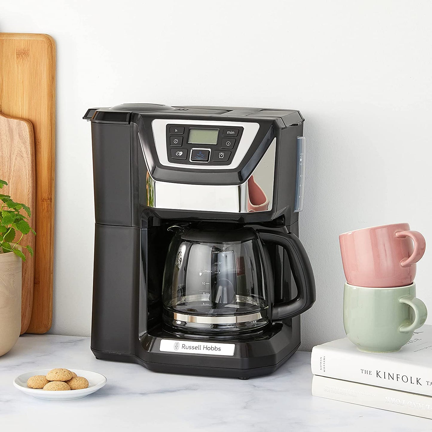 Russell Hobbs 22000 Chester Grind and Brew Coffee Machine Black