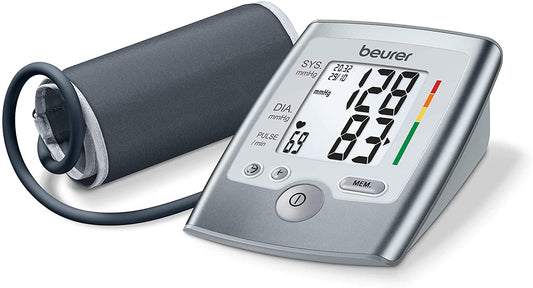 Beurer BM 35 Upper Arm Blood Pressure Monitor Silver