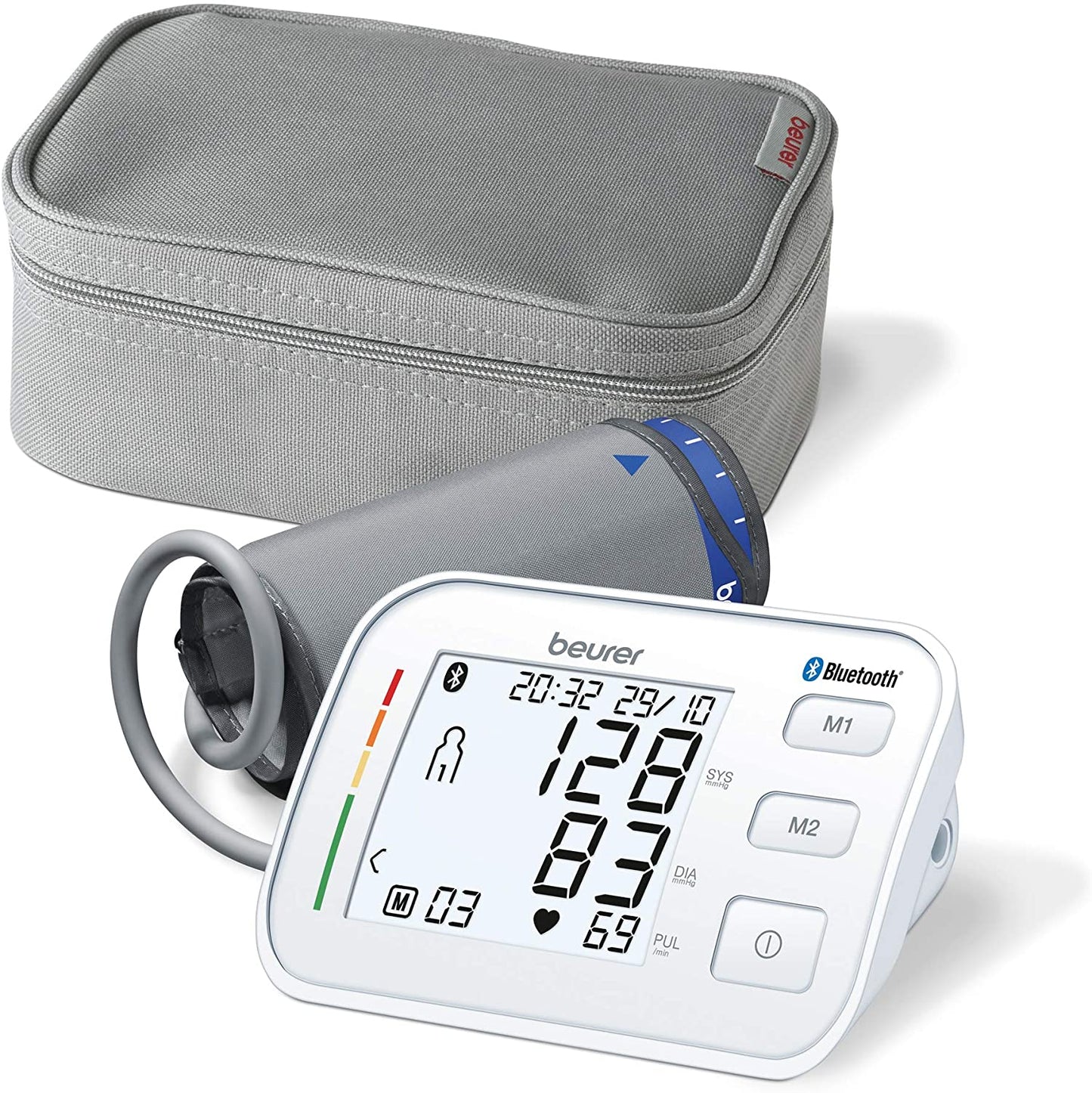 Beurer BM 57 BT Upper Arm Blood Pressure Monitor Optimum Analysis at Home