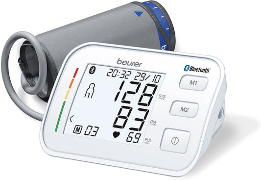 Beurer BM 57 BT Upper Arm Blood Pressure Monitor Optimum Analysis at Home