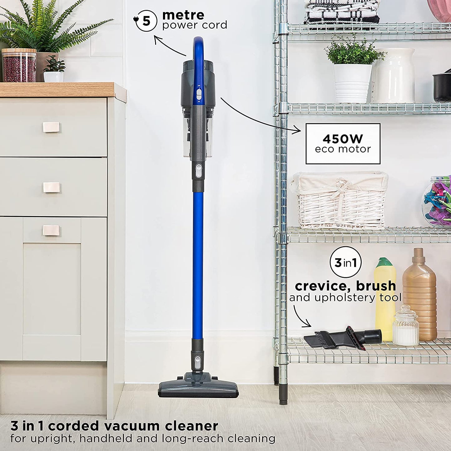 Russell Hobbs RHCHS2001 Edge 3 in 1 Handstick Vacuum