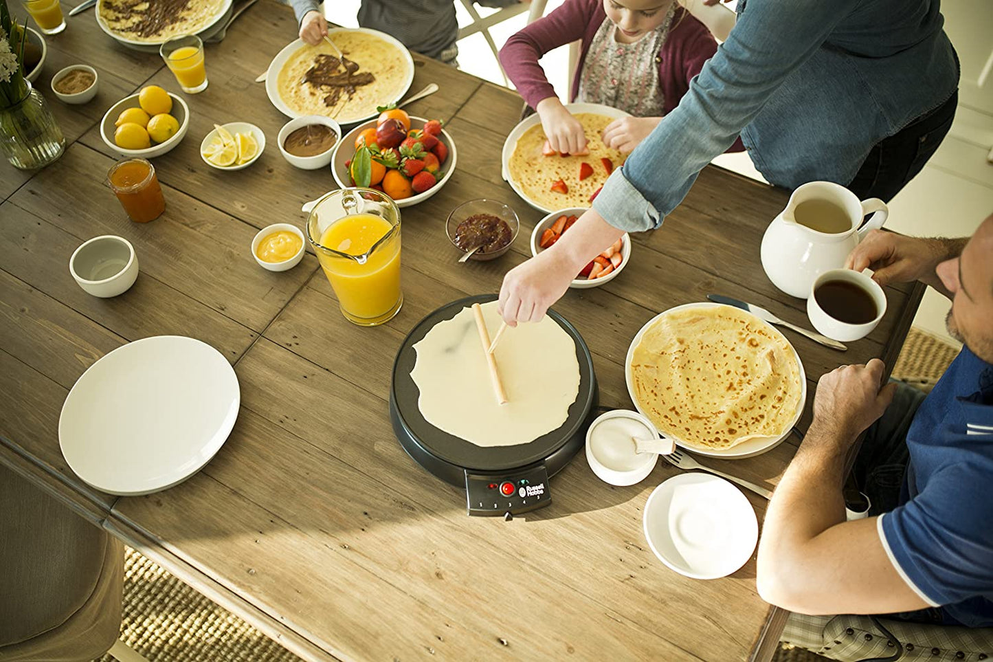 Russell Hobbs 20920 Fiesta Crepes Maker 1200W Black