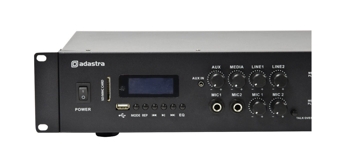 Adastra A4 Dual Stereo Amplifier 4x200W 953.404UK