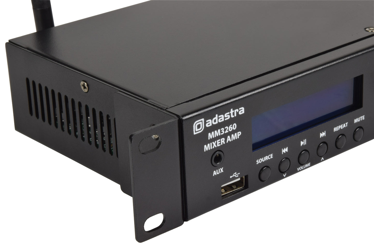 Adastra MM3260 Rackmount Amplifier USB/FM/BT/120W 953.029UK