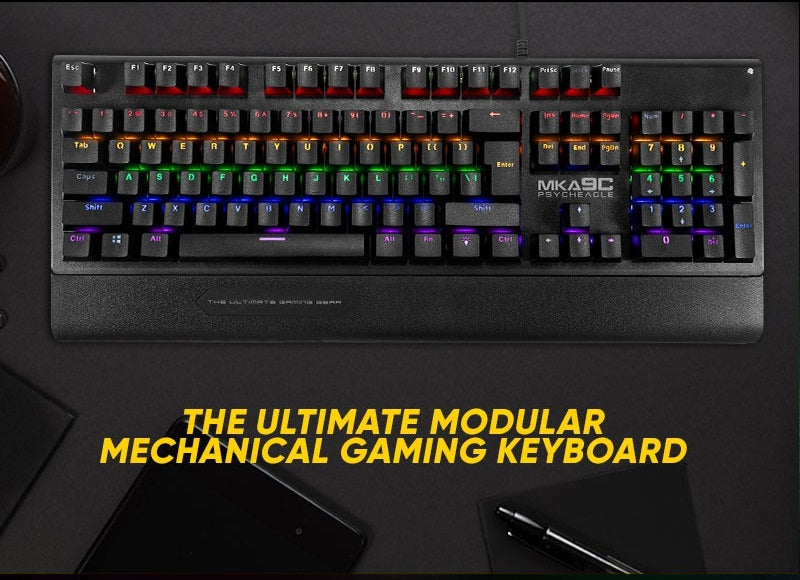 Armaggeddon MKA-9C ProGaming Mechanical Keyboard With Arm Rest