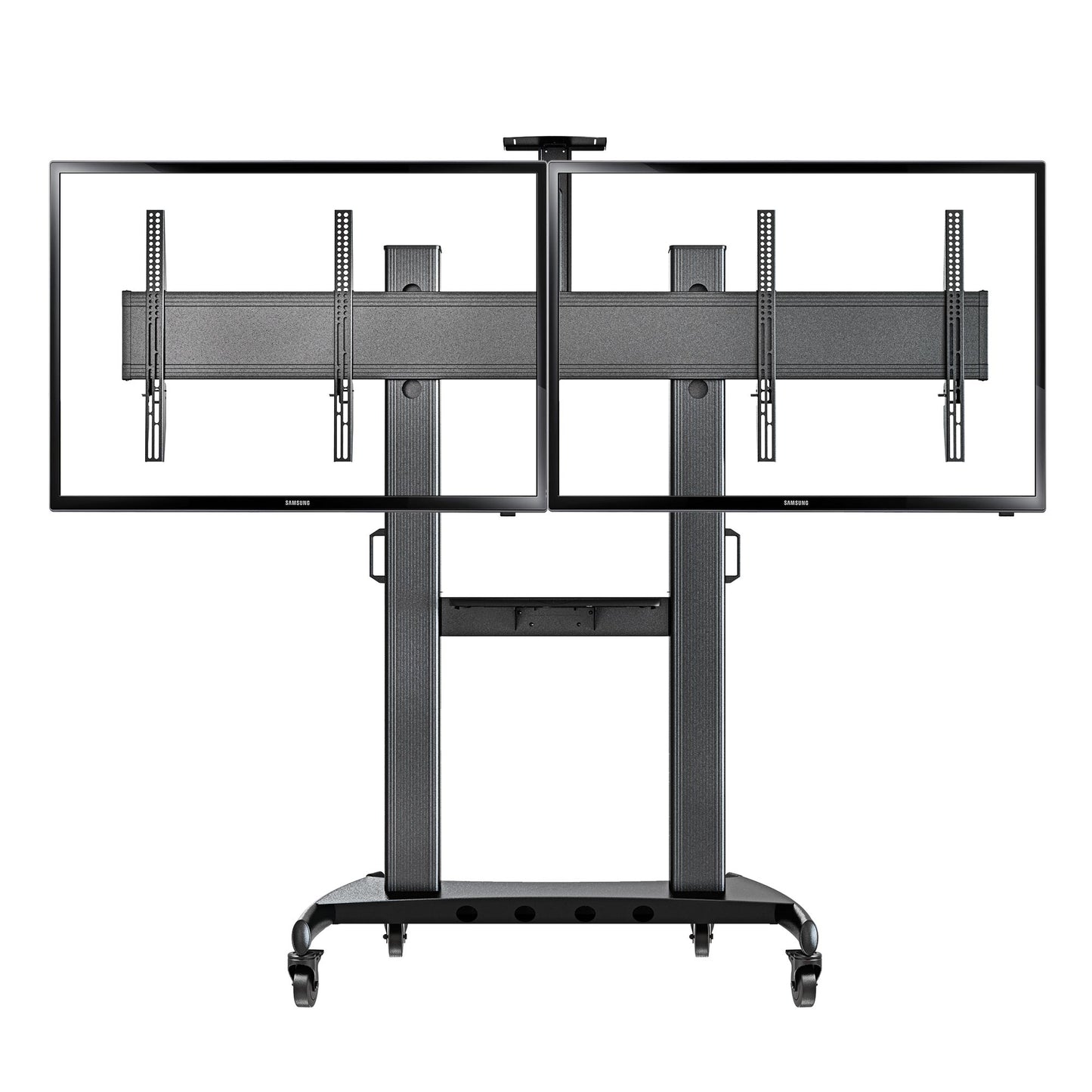 NBMounts AVT1800-65-2A Twin Screen Conference Trolley 1.7m up to 65''