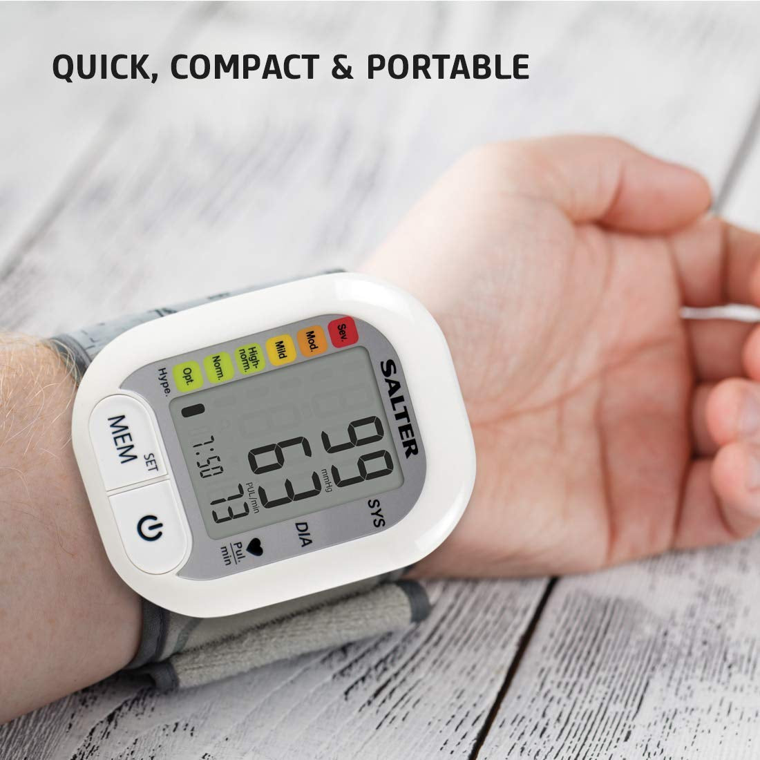 Salter by Homedics BPW-9101 Automatic Wrist Blood Pressure Monitor