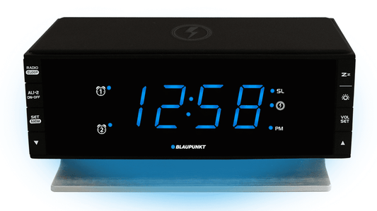 Blaupunkt CR55CHARGE Wireless Clock radio and USB charging