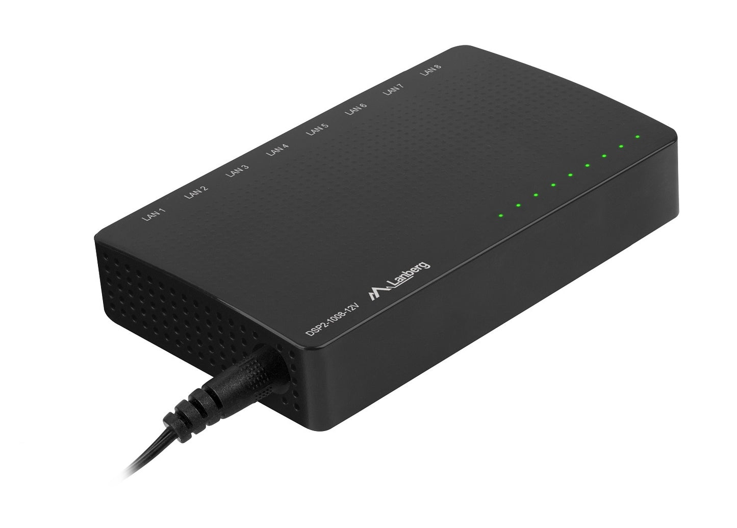 Lanberg DSP2-1008 Ethernet Switch 8port Gigabit 12V