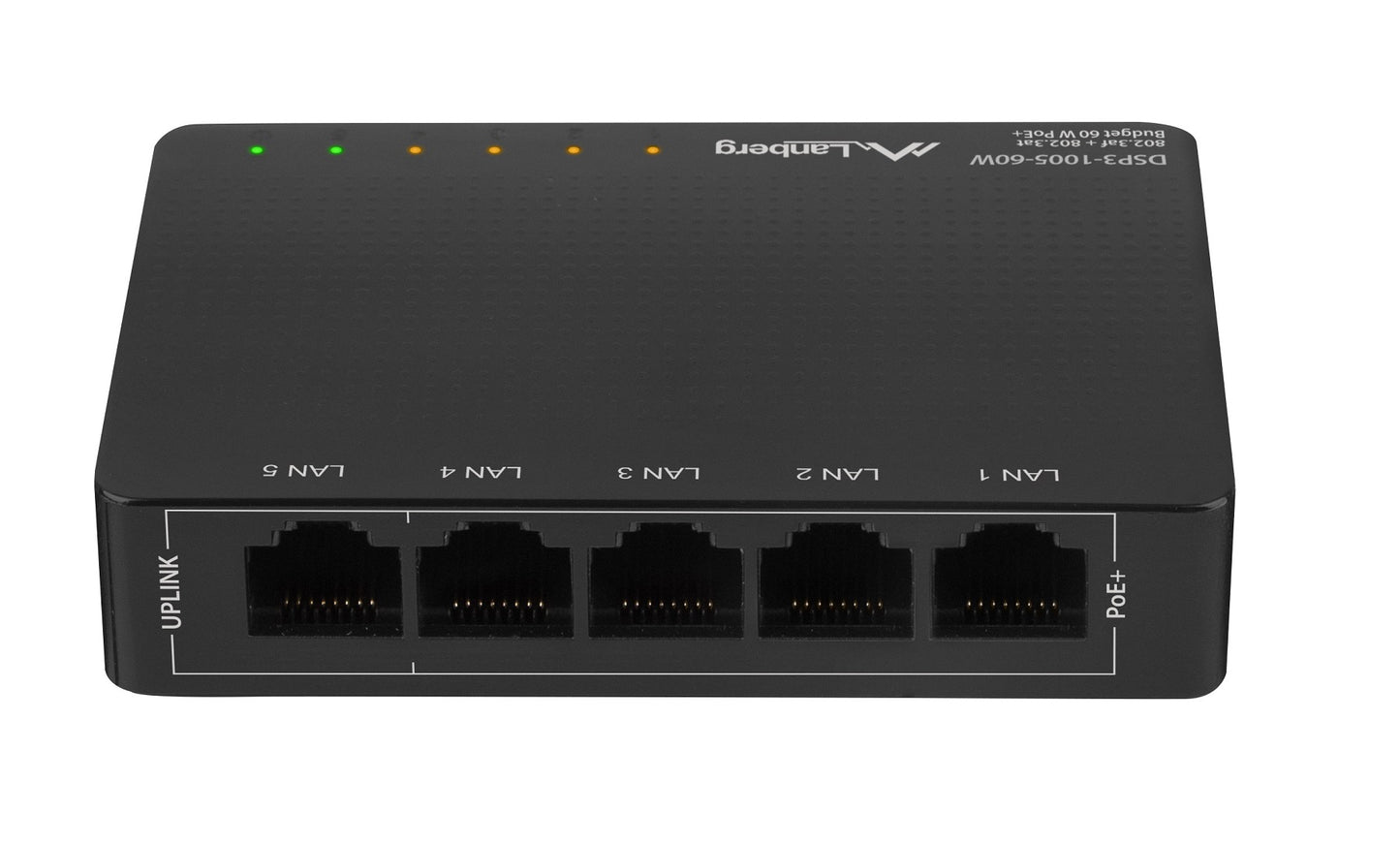 Lanberg 4Port Gigabit PoE Switch 4 PoE +1 Uplink 60W