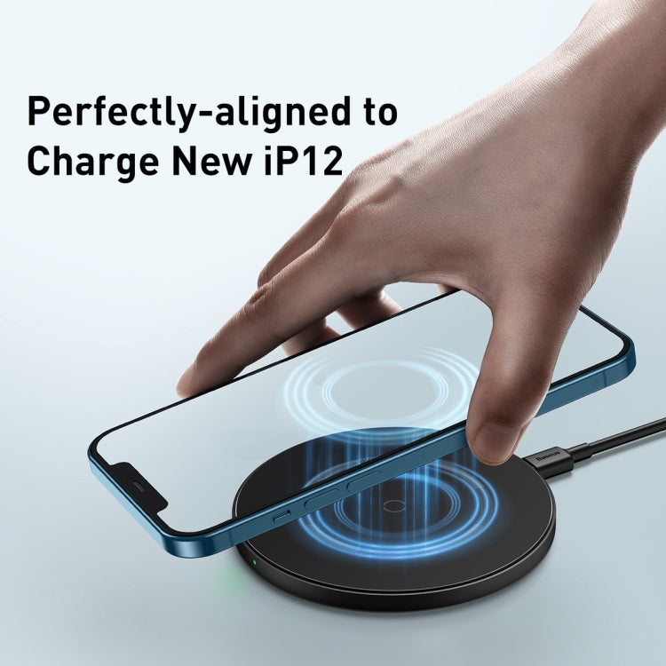 Baseus Simple Magnetic Wireless Charger Black