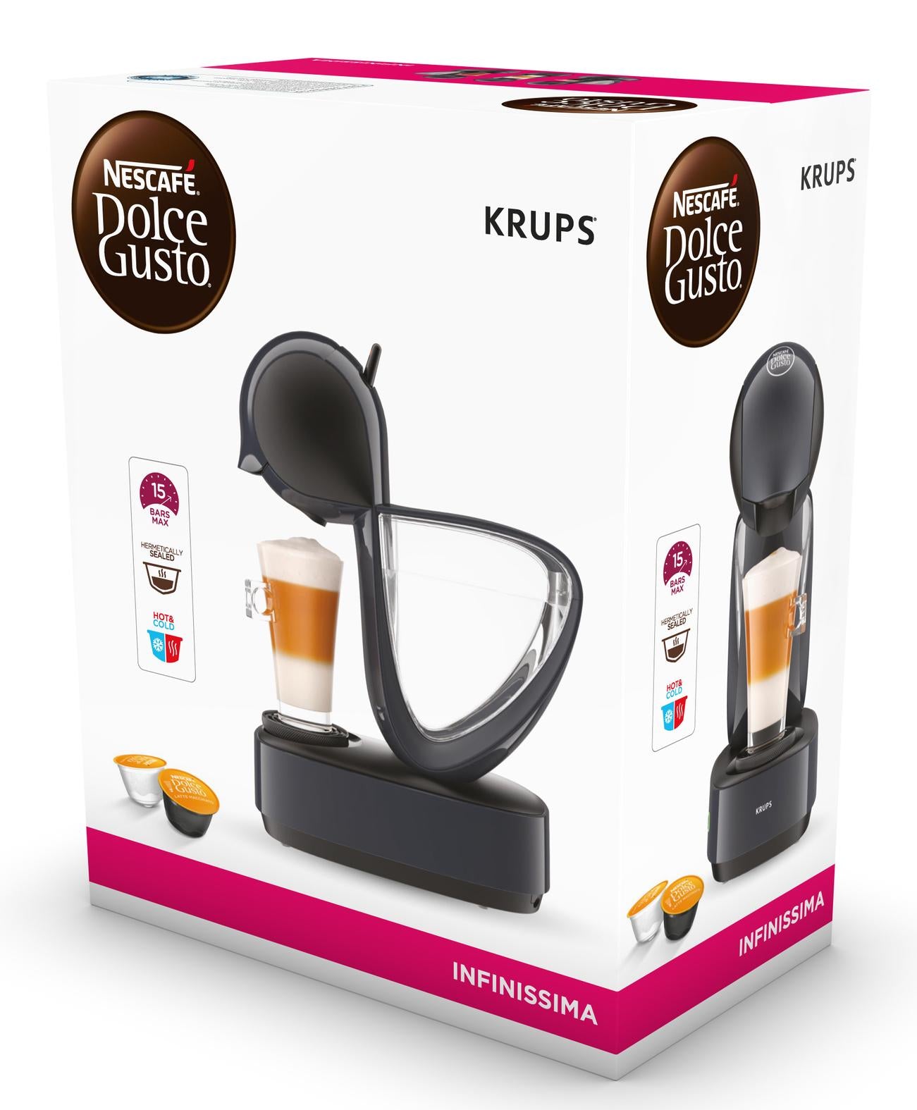 Coffee maker Espresso Krups KP173B31 Dolce Gusto Infinissima
