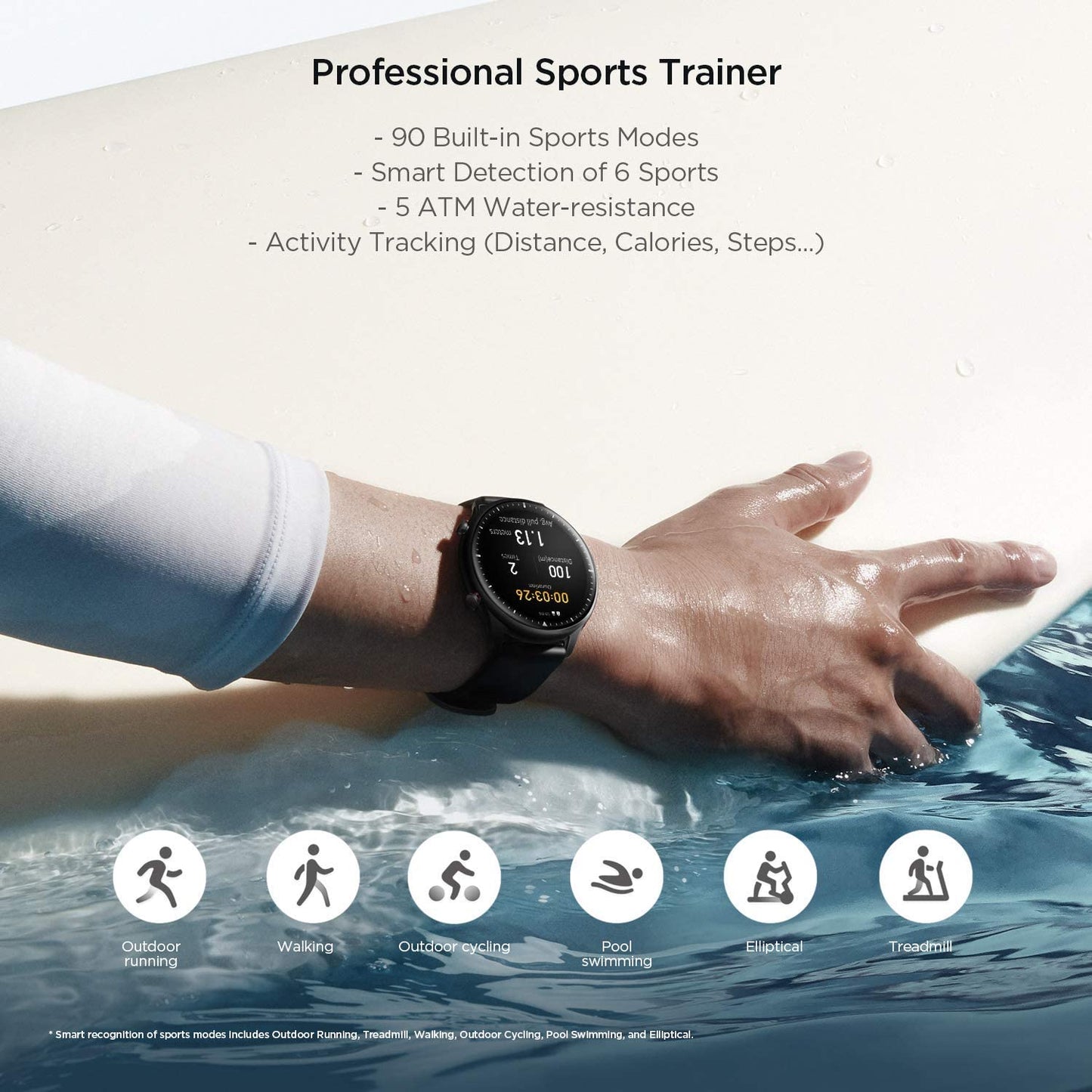 Amazfit GTR 2 SmartWatch Sport Edition Obsidian Black