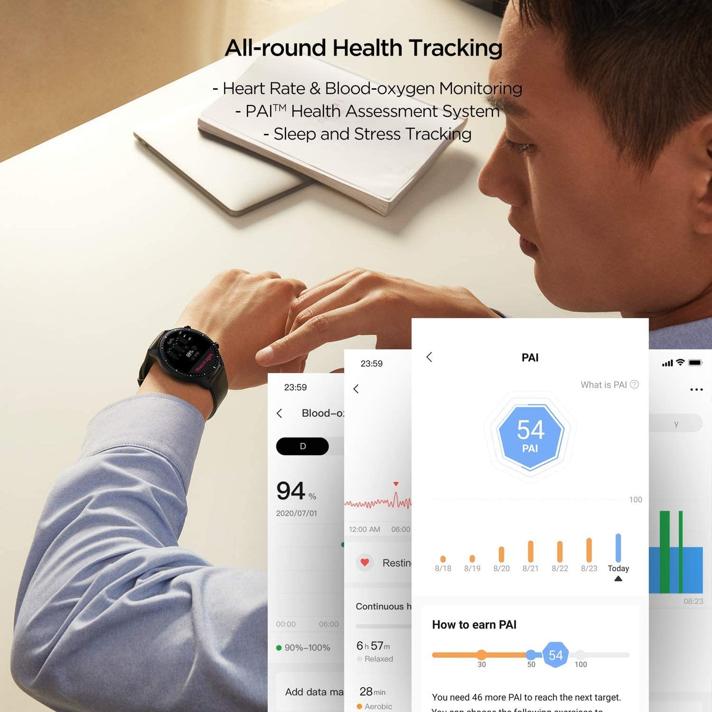 Amazfit GTR 2 SmartWatch Sport Edition Obsidian Black