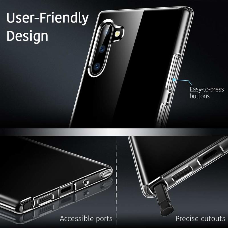 Essential Zero Clear Case for Samsung NOTE 10