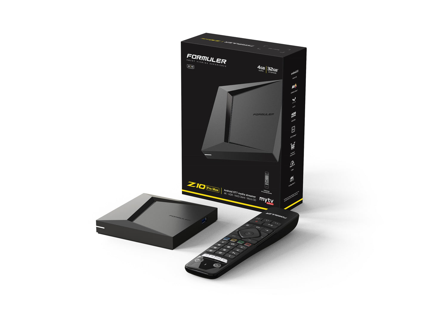 Formuler Z10 Pro Max Android IPTV Box 4K 4GB/32GB