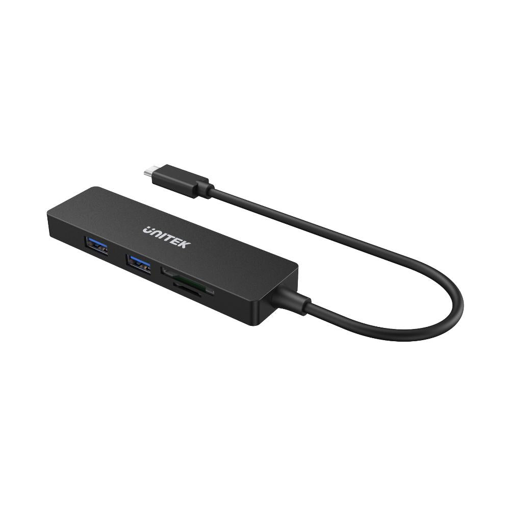 Unitek H1108B USB TypeC Hub 3port USB3.1 & Card Reader