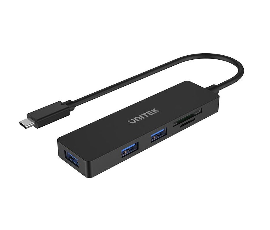 Unitek H1108B USB TypeC Hub 3port USB3.1 & Card Reader