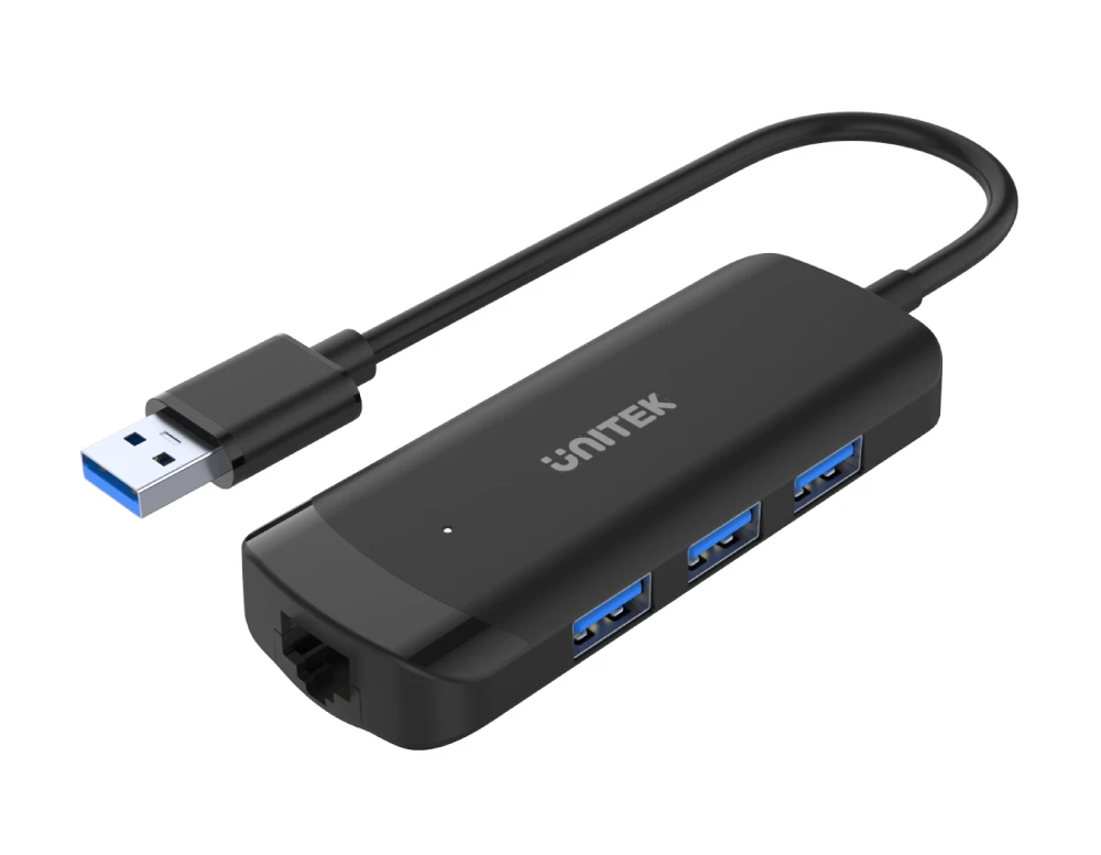 Unitek H1111A Type-A Hub 3x USB3.0 Gb/Power Port